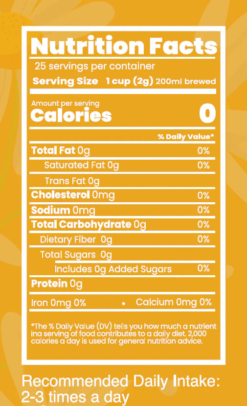 Chamomile Flower Herbal Tea