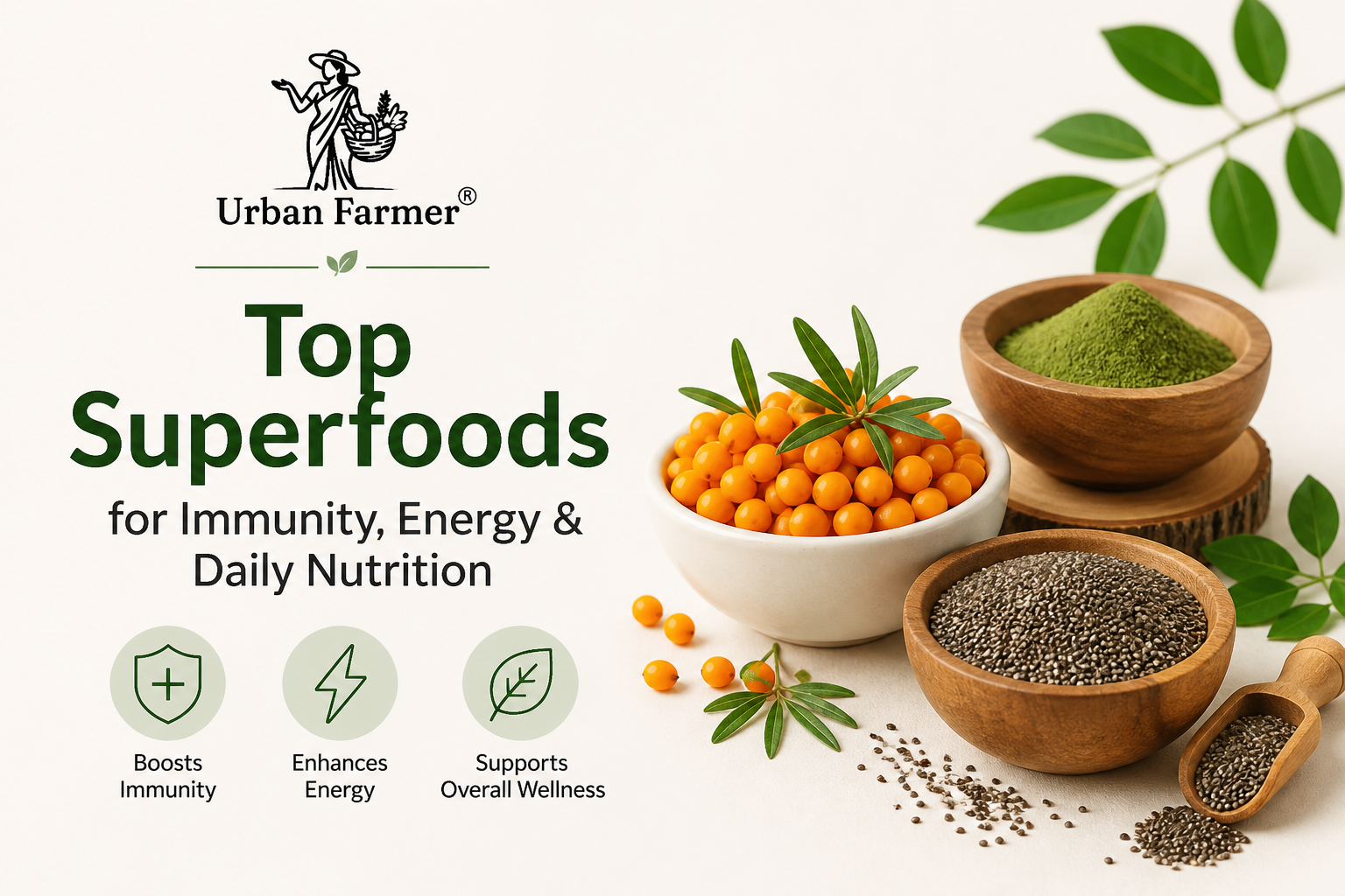 Top Superfoods for Immunity, Energy & Daily Nutrition