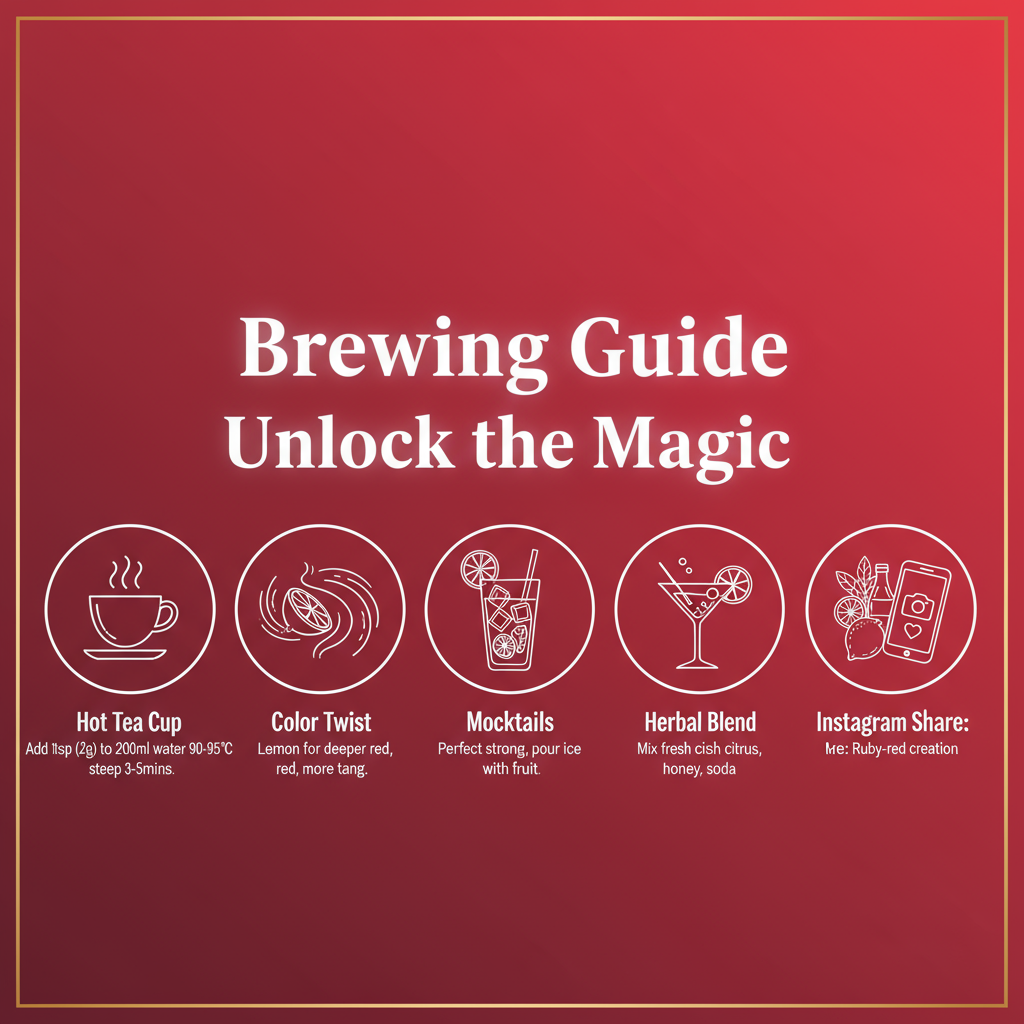 Hibiscus Flower Herbal Tea