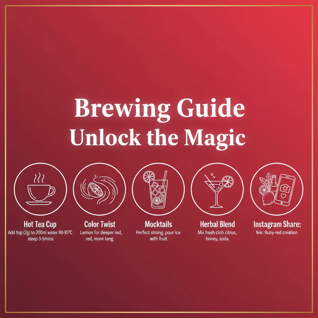 Hibiscus Flower Herbal Tea