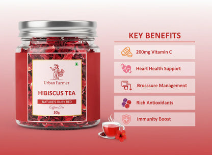 Hibiscus Flower Herbal Tea