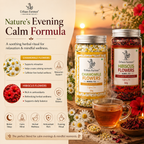 Calm & Relaxation Ritual | Chamomile & Hibiscus Herbal Tea Bundle