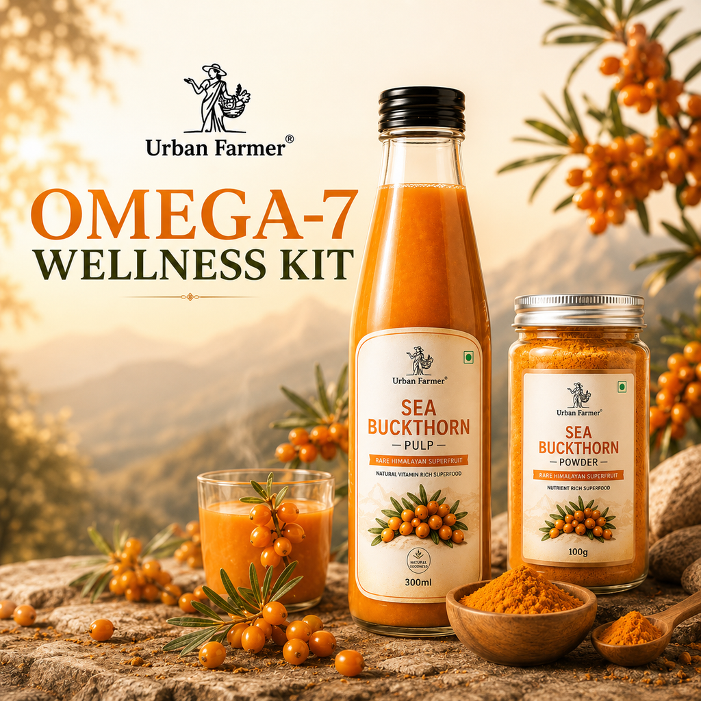 Omega Wellness Kit | Sea Buckthorn Fruit Pulp & Sea Buckthorn Powder