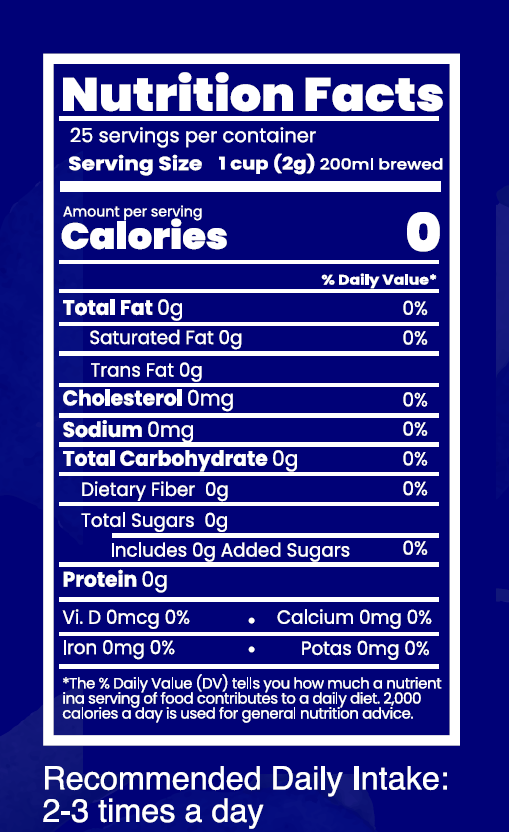 Butterfly Pea Flower Herbal Tea