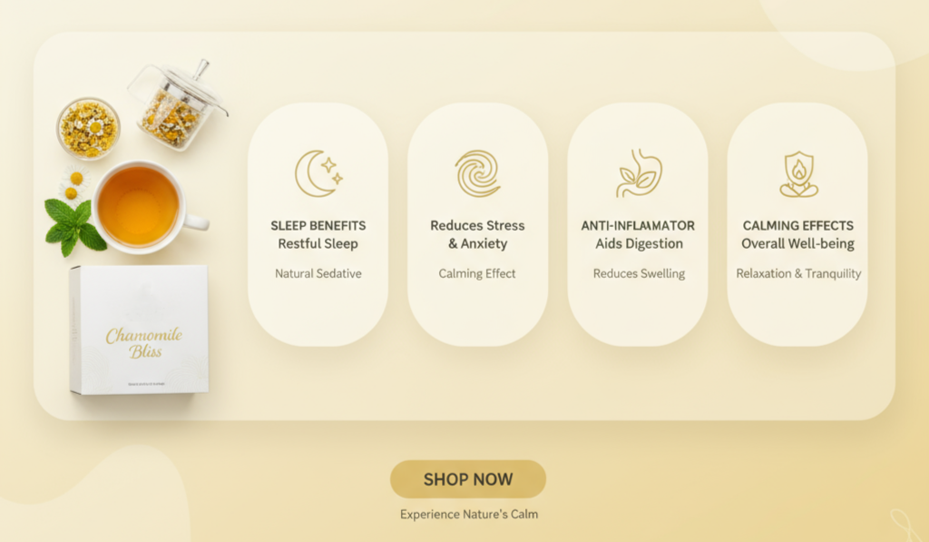 Chamomile Flower Herbal Tea